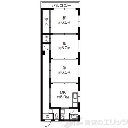 明香ビルの物件間取画像